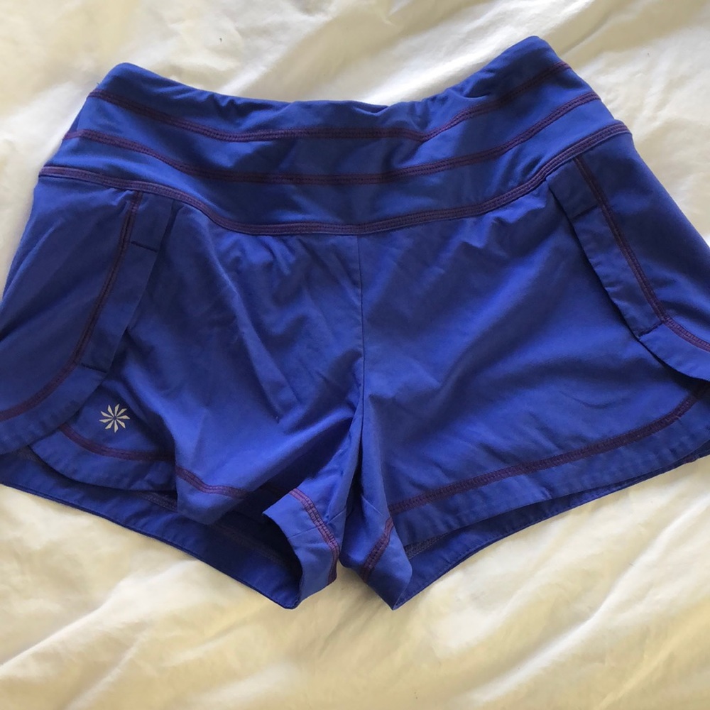 Athleta track shorts